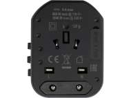 Adaptor Universal De Călătorie, 1 Port Usb + 1 Port Usb-C