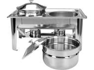 Chafing Dish Pentru Supe, 2X4.5L