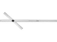 Echer Reglabil Tâmplărie Din Aluminiu, L-1220Mmx560Mm