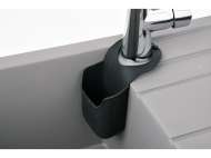 Suport Depozitare Burete Vase, Din Silicon, Negru