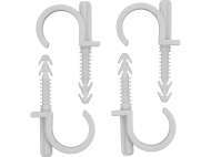 Set 4 Cleme Simple Cu Montare Rapidă, Pentru Țevi 32Mm