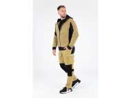 Jacheta Fleece Cu Gluga Sarna Kaki 3Xl