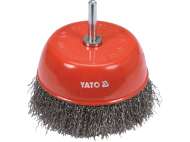 Perie Cupă Ax 100Mm Sârmă Inox
