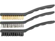 Set Perii Plastic-Oțel-Alamă 3 Buc, 230Mm