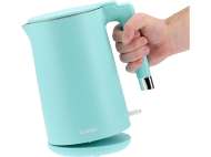 Fierbător Electric 1,5L Turquese, Cool Touch