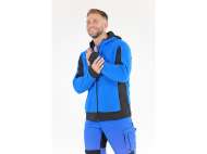 Jacheta Fleece Cu Gluga Sarna Albastra M