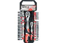 Set Tubulare Cu Accesorii 1/4'' 1/2'', 51 Piese