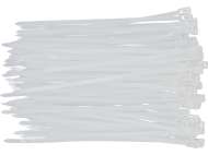 Colier Plastic Reutilizabil 4,8X200Mm 100 Buc, Alb