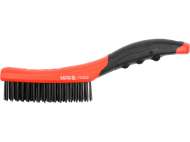 Perie Sârmă Mâner Plastic 4 Rânduri, 260Mm