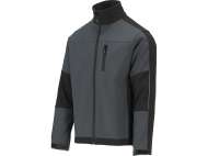 Jachetă Softshell, Gri/Negru, Xxxl