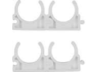 Set 4 Cleme Suport Țeavă Pvc, Pe, Pe-X, Pp, Pb, 22Mm