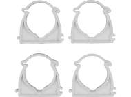 Set 4 Cleme Blocabile Suport Țeavă Pvc, Pe, Pe-X, Pp, Pb, 40Mm