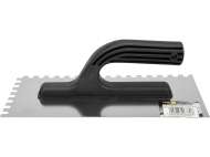 Gletieră Inox Crestată 270X125Mm, 8X8Mm