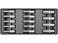 Set Tubulare Adânci 14 Buc, 8-21Mm, Pentru Yt-5530
