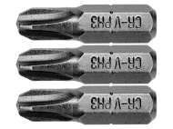 Set 3 Biți 1/4'' Ph3X25Mm