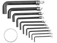 Set 8 Chei Hexagonale 2-10Mm