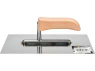 Gletieră Inox Mâner Lemn 130X270Mm
