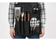 Sort Grătar Cu Accesorii, 8 Piese