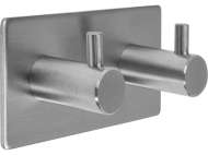 Cârlig Dublu Pentru Prosop Cu Dublu Adeziv 45X90X30Mm, Gama Steely