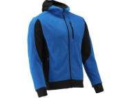 Jacheta Fleece Gluga Sarna Albastra. Xl