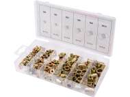 Set Piulițe Nituibile Oțel, M3-M10, 150 Buc