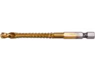 Burghiu Freză Prindere Hexagonală 6,5Mm Hss-Tin