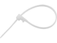 Colier Plastic Reutilizabil 3,6X150Mm, 100 Buc, Alb
