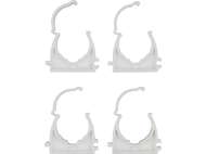 Set 4 Cleme Blocabile Suport Țeavă Pvc, Pe, Pe-X, Pp, Pb, 28Mm
