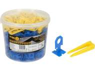 Sistem Nivelare Plăci 2Mm 300 Clips + 100 Pene
