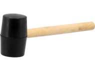 Ciocan Cauciuc Cu Coadă Din Lemn 55Mm