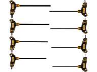 Set Chei Hexagonale Cu Mâner, 8 Piese