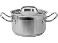 Oală Medie Cu Capac 16X9.5Cm, 1.9L