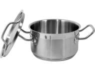 Oală Medie Cu Capac 16X9.5Cm, 1.9L