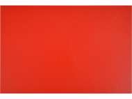 Tocător Plastic, Roșu, 450X300X13Mm