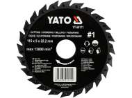 Disc Circular-Raspel Pentru Lemn, 115X22.2Mm, Nr1