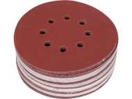 Set 50 Discuri Abrazive Velcro, 150Mm, 8 Găuri, P240