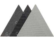 Plasa Abrazivă Triunghiulară Cu Velcro, 28Cm, 3Buc P120