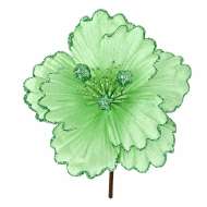 Floare Decorativa De Craciun 27x17cm Sysdh-a3025279