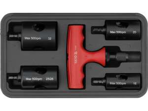 Calibrator Cu Fierbător Set Pentru Tevi Pex 16/20/26/32 Mm