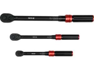 Set Dinamometric 1/4', 3/8", 1/2" Gamă 2-220Nm 9 Elem. Toleranță 3%