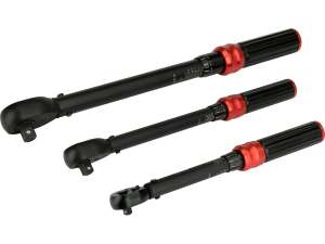 Set Dinamometric 1/4', 3/8", 1/2" Gamă 2-220Nm 9 Elem. Toleranță 3%