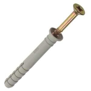 Set 50 dibluri cu surub, montaj prin percutie, fixare eficienta in beton, caramida, bca, SM 8*160 mm