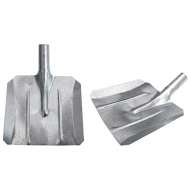 LOPATA DIN TABLA ZINCATA 320X285MM - FI40MM