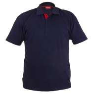 TRICOU BUMBAC POLO / ALBASTRU - L