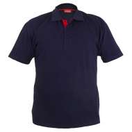 Tricou Bumbac Polo / Albastru - M