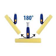 Racleta Geam Cu Burete 25 Cm, Coada Telescopica (Nc)