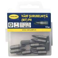 Varf Surubelnita Ph2 X 25 Mm, Set 10