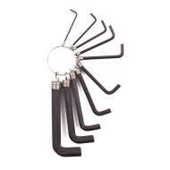 Set 10 chei hexagonale pe inel 