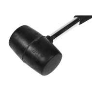 Ciocan din cauciuc maner din otel 5 x 9 cm