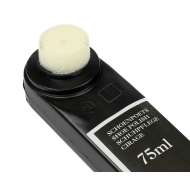 Set de lustruit pantofi 2 piese negru + maro